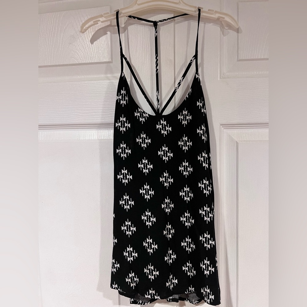 No Boundaries BoHo tank top. Tribal pattern.